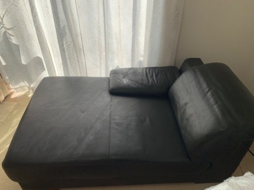 皮ソファー　大塚家具