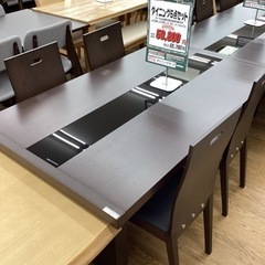 KF-68 新入荷　アウトレット　ダイニング5点セット　ブラウン
