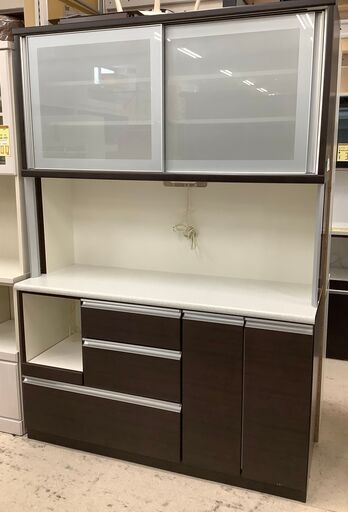 NITORI/ニトリ キッチンボード ハイタイプ モデナ140KB DBR 【ユーズドユーズ名古屋天白店】J1861