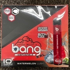 BANG XXL 2000回数(puffs) 10個入り　新品