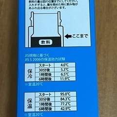 真空ステンレスボトルの画像
