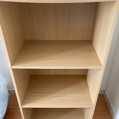 【まずまず美品】3段ボックスベージュ