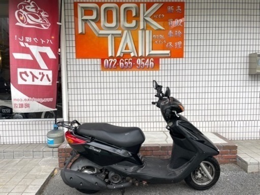 ★9万円！アクシストリート　セル1 実動車　携帯ホルダー付き！ヤマハ　125 アクシス　スクーター　SE53J 小型