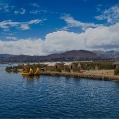 El lago Titicaca Perú 🇵🇪  チチカカ湖(ペルー)の画像