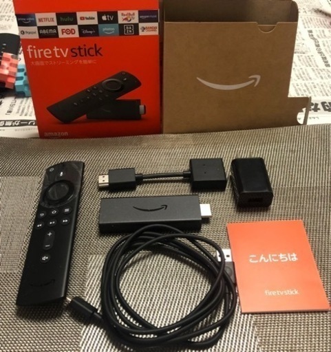 【取引が成立しました】ファイアTV スティック第3世代　美品　使用頻度数回