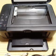 給紙ロール新品交換済　インク充填カートリッジ付き Canon M...