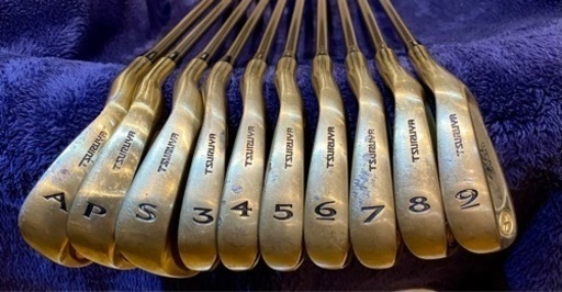 ゴルフクラブ　アイアンセット　ツルヤゴルフ　10本