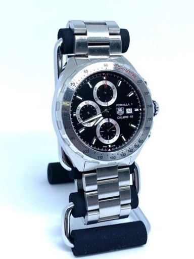 【期間限定値下げ】TAG HEUER タグ ホイヤー フォーミュラ1 メンズ腕時計 CAZ2010.BA0876 SS 自動巻 クロノグラフ ブラック 中古【送料無料】