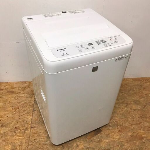パナソニック 5.0kg洗濯機 NA-F50BE6 2019年製　/SL2