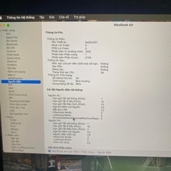 Macbook air 2020 retina M1 Ram 8...