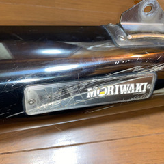 モリワキマフラー　MORIWAKI MXマフラー　☆排ガスレポート付き☆の画像
