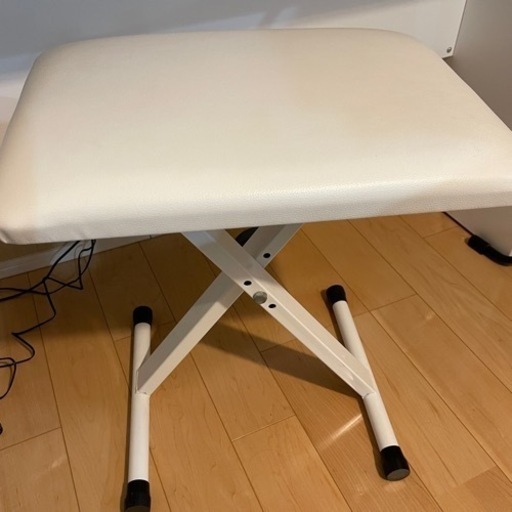 KORG B1 WH 電子ピアノ イス、純正スタンドセット（18年製） 中古、美品