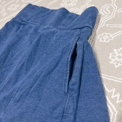 デニムスカート　フレア　ミニ　スカート　フリーサイズの画像