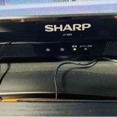 シャープ 40型テレビ（取り引き決定しました）の画像