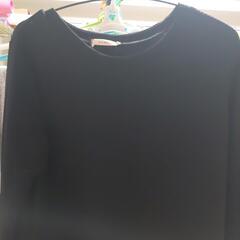黒のロングワンピース