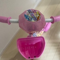 即決で❗️Goプリンセスプリキュアの3輪キックボード❗️の画像