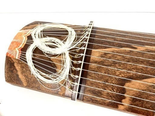 SOLD OUT】◇和琴◇13弦琴 蒔絵あり ストア 全長184cm 付属品5点セット