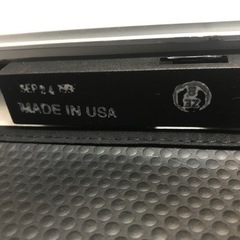 【ZERO HALLIBURTON】留め具がキチンと締まらないけど比較的綺麗ですの画像