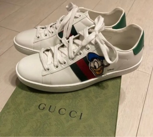正規品 美品GUCCI×ディズニーコラボ　レディース スニーカー