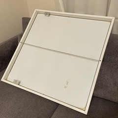 IKEA ミラー　ホワイトの画像