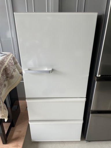 値下げ☆長期延長保証付き　AQUA  272L  冷蔵庫　AQR-27G(W)