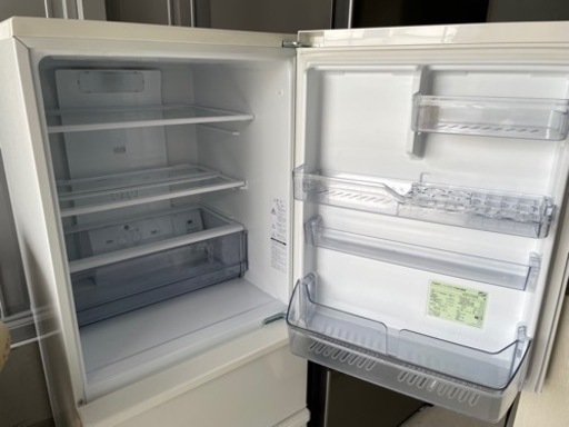 値下げ☆長期延長保証付き　AQUA  272L  冷蔵庫　AQR-27G(W) 
