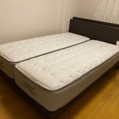 【早期取引希望】ニトリ　ダブルベッド用マットレス　 (Nスリープ Comfort コンフォート)の画像