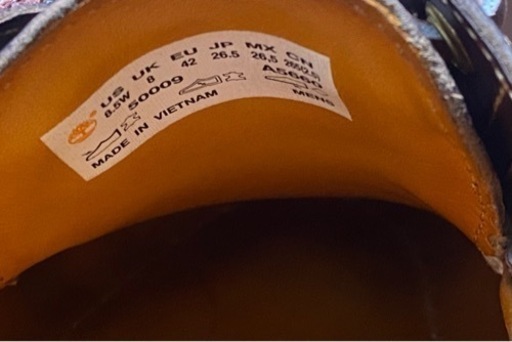 【26.5cm】Timberland スリーアイ クラシック バーガンディー