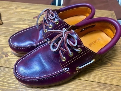 【26.5cm】Timberland スリーアイ クラシック バーガンディー