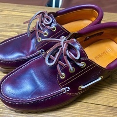 26.5cm】Timberland スリーアイ クラシック バーガンディー