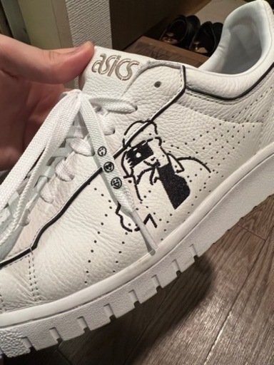 28.5 長場×ASICS スニーカー