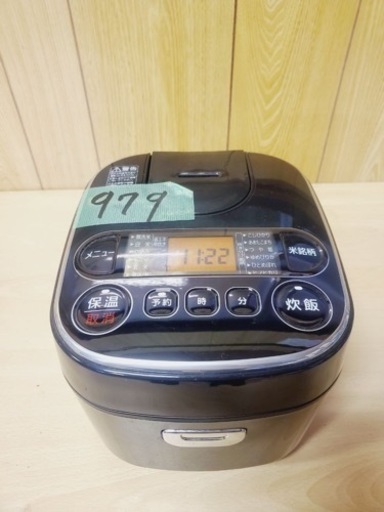 ✨2020年製✨979番 アイリスオーヤマ✨ジャー炊飯器✨RC-MA30AZ-B‼️