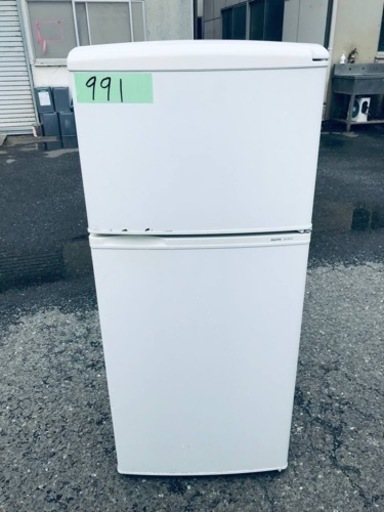 本日の大特価商品‼️ 991番 SANYO✨ノンフロン冷凍冷蔵庫✨SR-YM110(W)‼️
