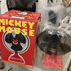 ミッキー マウス 卓上扇風機 小型 扇風機 新品 未使用 保管品...
