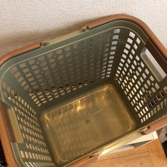 ※お取引終了 カゴ　ランドリーBOXの画像