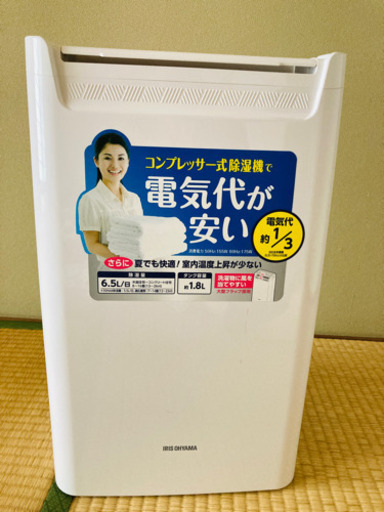 2020年製　アイリスオーヤマ　衣類乾燥除湿機　 DCE-6515