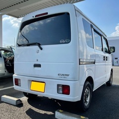 月々9千円〜分割可‼️働くくるま軽バン入りました！車検2年付き！【名義変更代込み】車内広い！人気のスズキ エブリーバン☆両側スライドドア☆ 便利なルーフキャリア付き☆ドライブレコーダー付き☆そのまま乗って帰れます。の画像