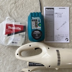 マキタ　Makita 掃除機　CL100D バッテリー10.8V 充電器つきの画像
