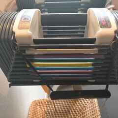 パワーブロック台付き MAX重量片方約25kg(55lbs)の画像