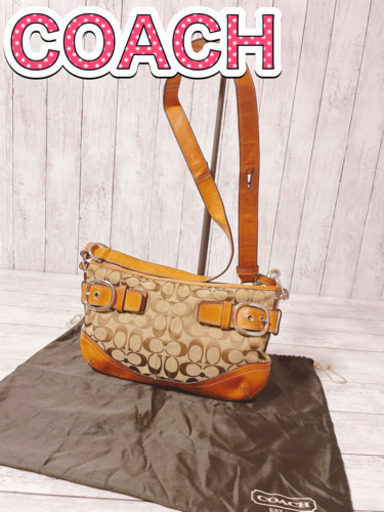 H1139 COACH コーチ　ショルダーバッグ　シグネチャー　F19683
