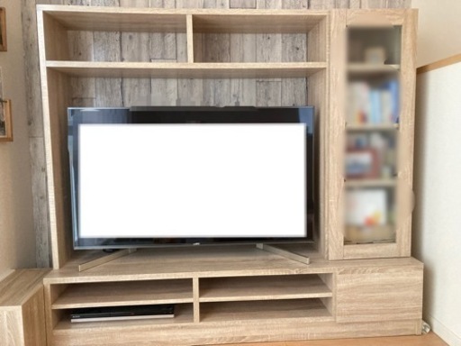 ハイタイプテレビ台(オーク)