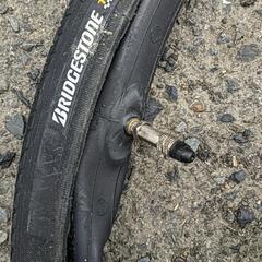自転車用タイヤ、チューブ未使用品の画像
