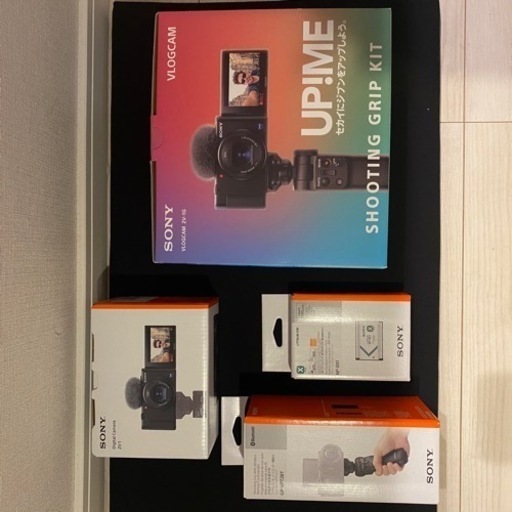 【美品】SONY VLOGCAM ZV-1G シューティンググリップキット