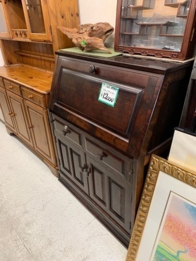 民芸　ライティングデスク