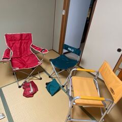 アウトドアチェア3点セット