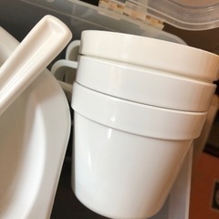 【中古】ピクニック食器セット　アウトドア食器セットの画像