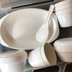 【中古】ピクニック食器セット　アウトドア食器セットの画像