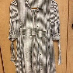バーバリーブルーレーベルシャツワンピ【美品です！】
