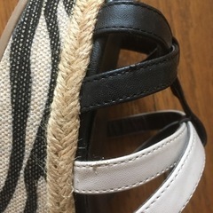 レディース　厚底サンダル　Lサイズの画像