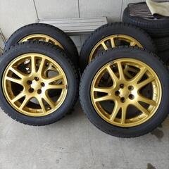希少インプレッサWRX Sti 純正17インチホイール.バリ山V...